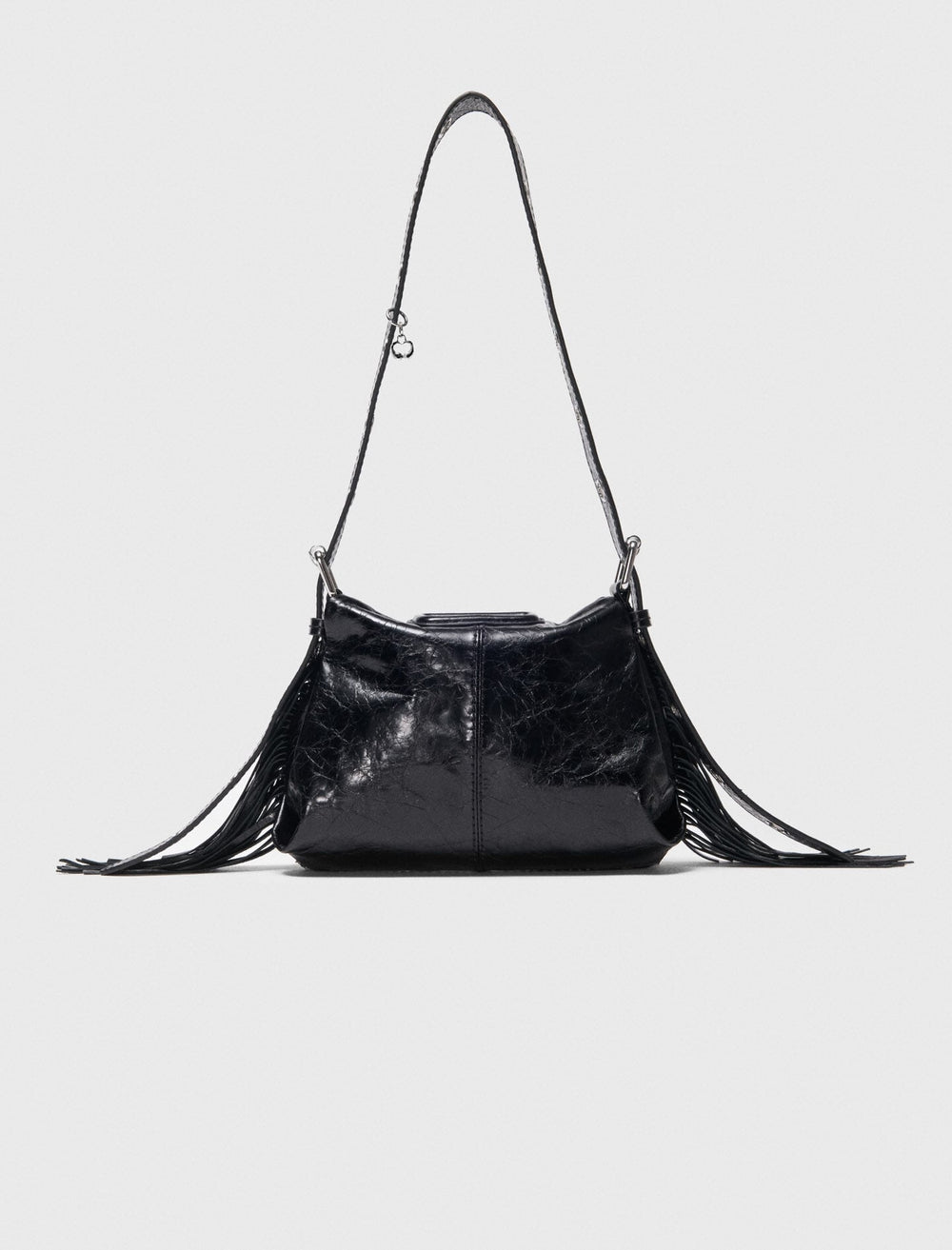Maje Shop / Miss M mini cracked leather bag