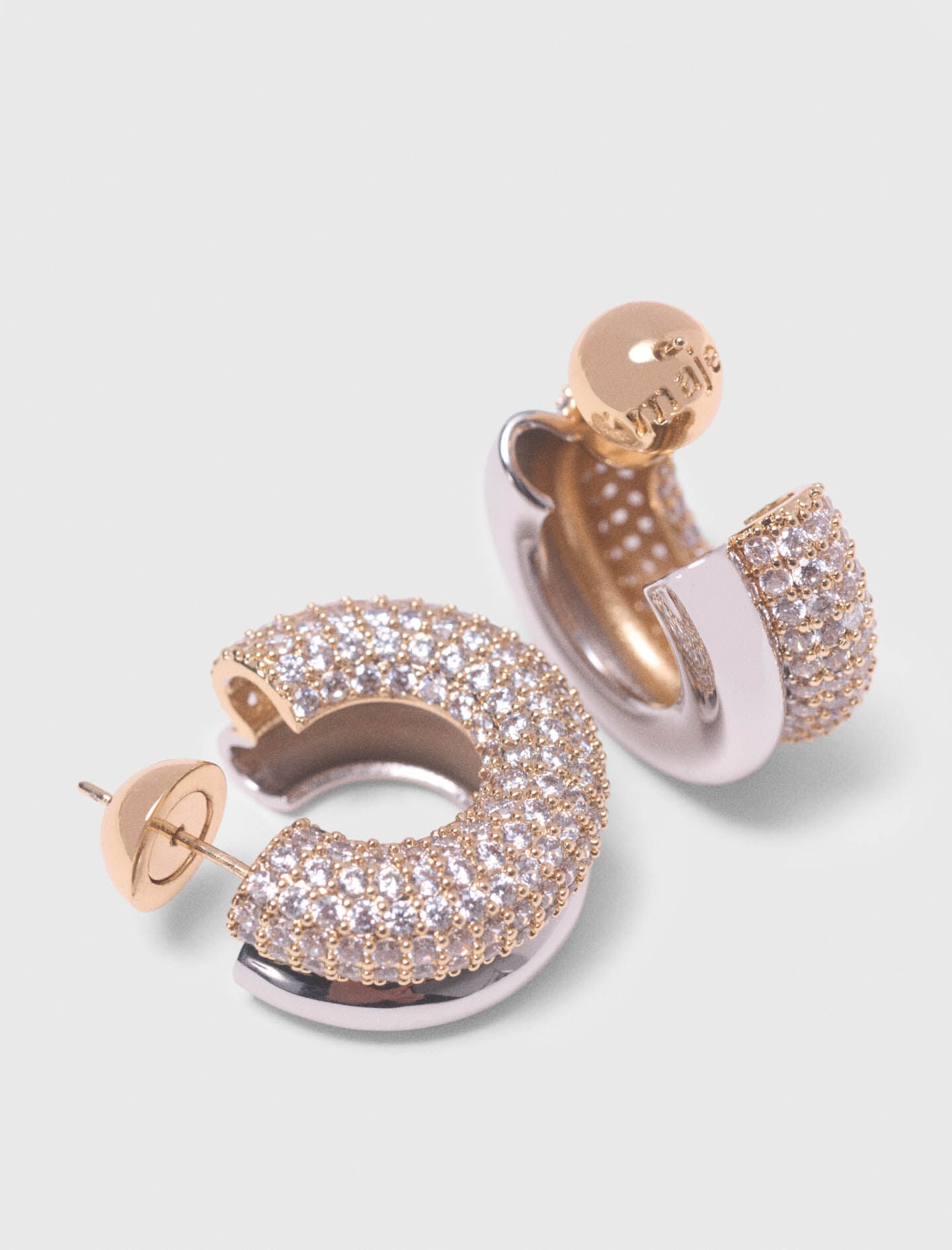 Maje Discount / Rhinestone earrings