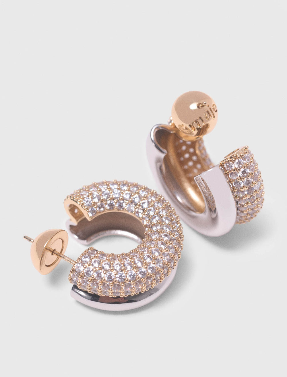 Maje Discount / Rhinestone earrings