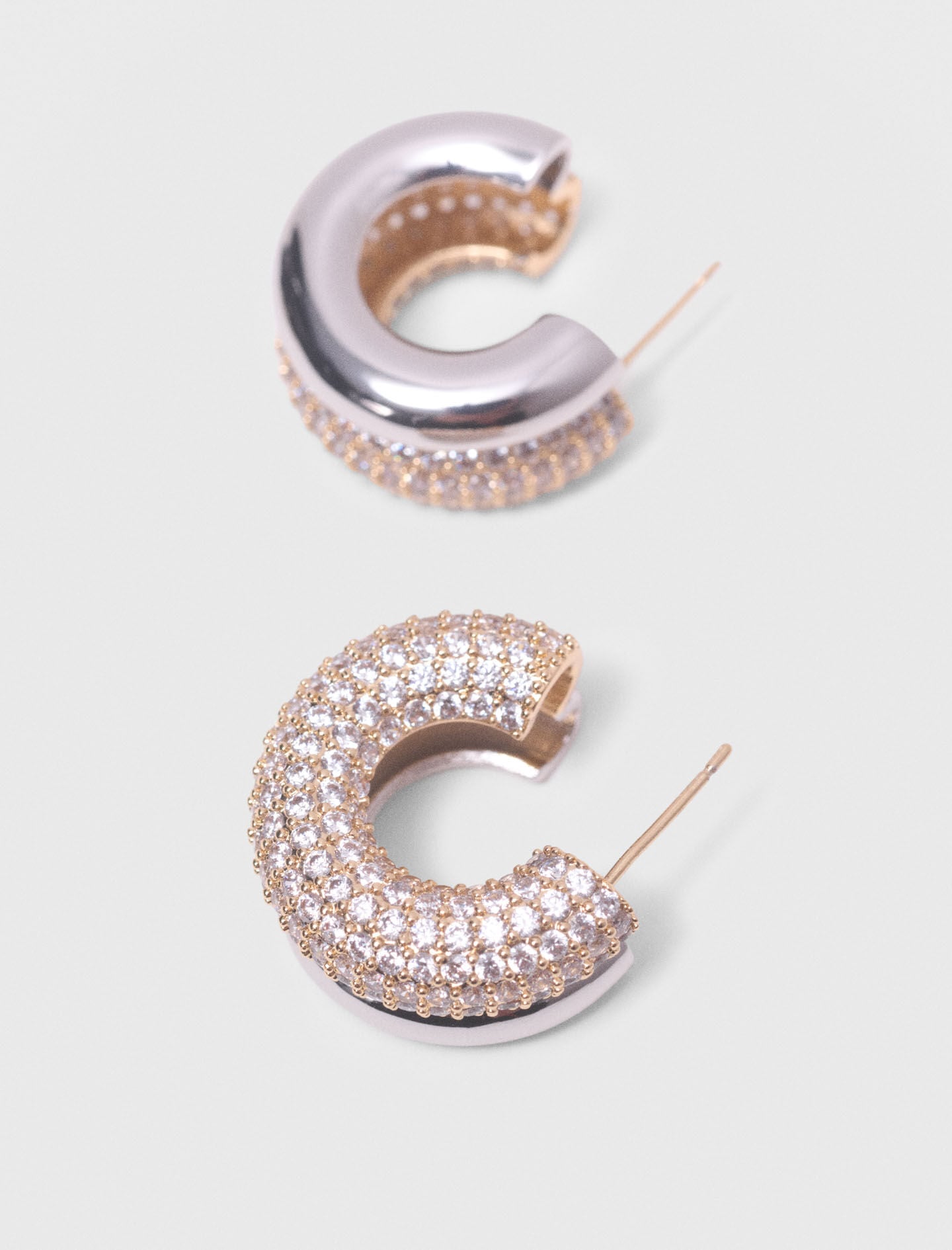 Maje Discount / Rhinestone earrings