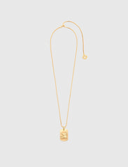 Maje Sale / Zodiac sign plaque necklace