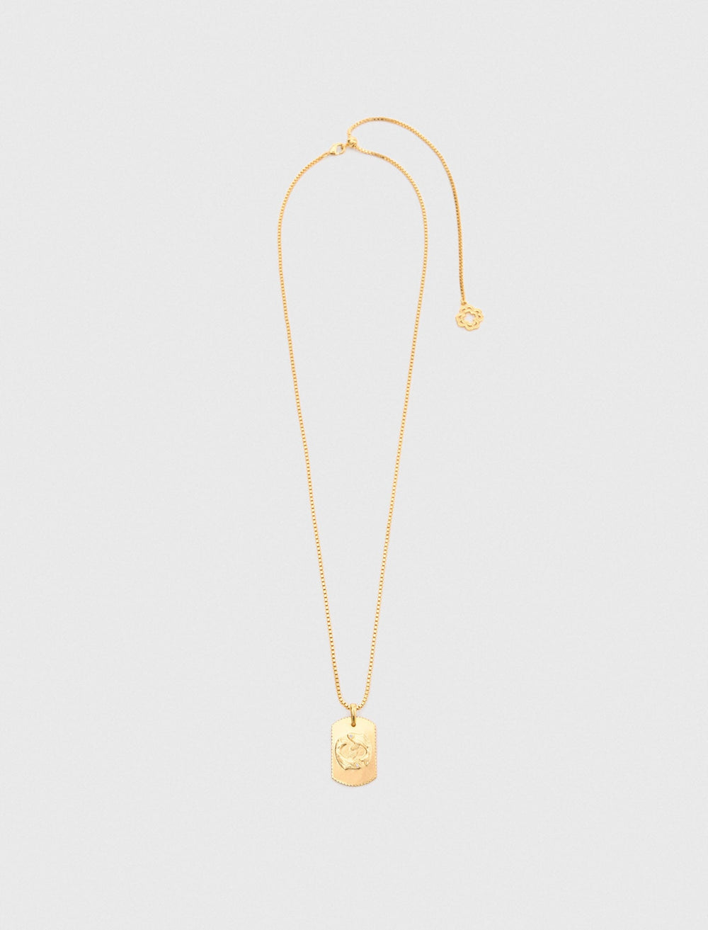 Maje Outlet / Zodiac sign plaque necklace