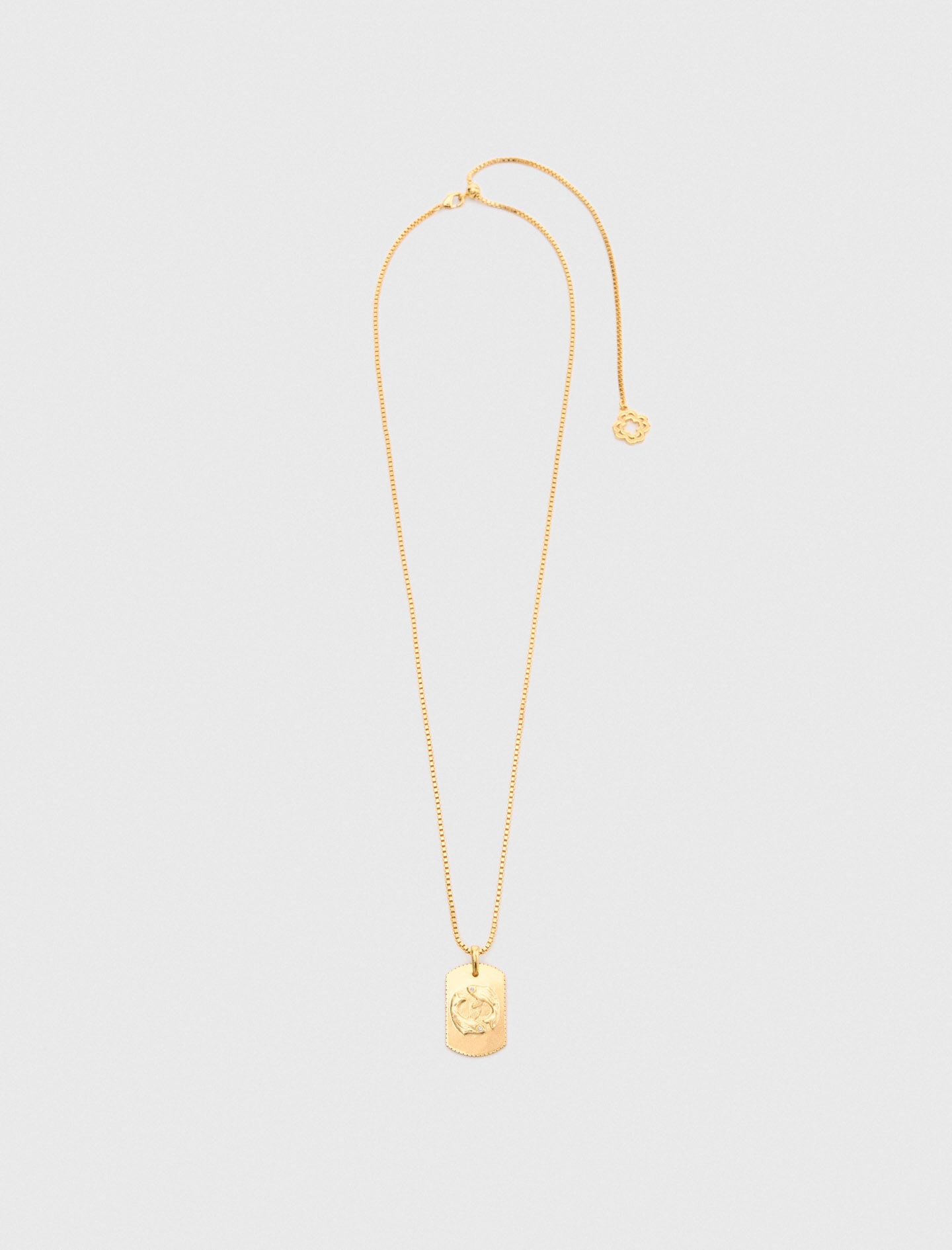 Maje Outlet / Zodiac sign plaque necklace