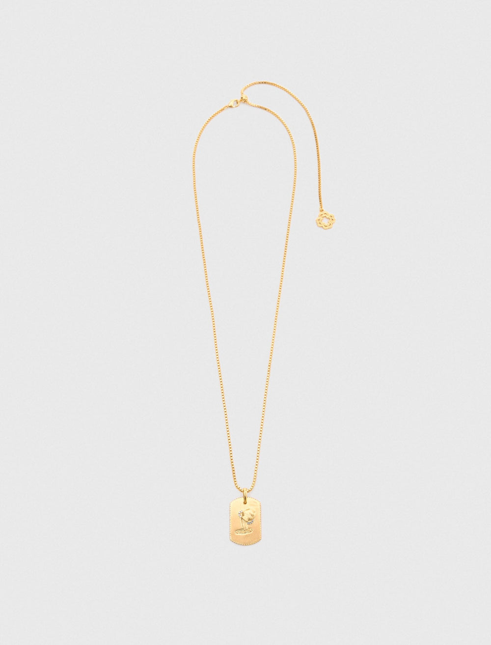 Maje Online / Zodiac sign plaque necklace