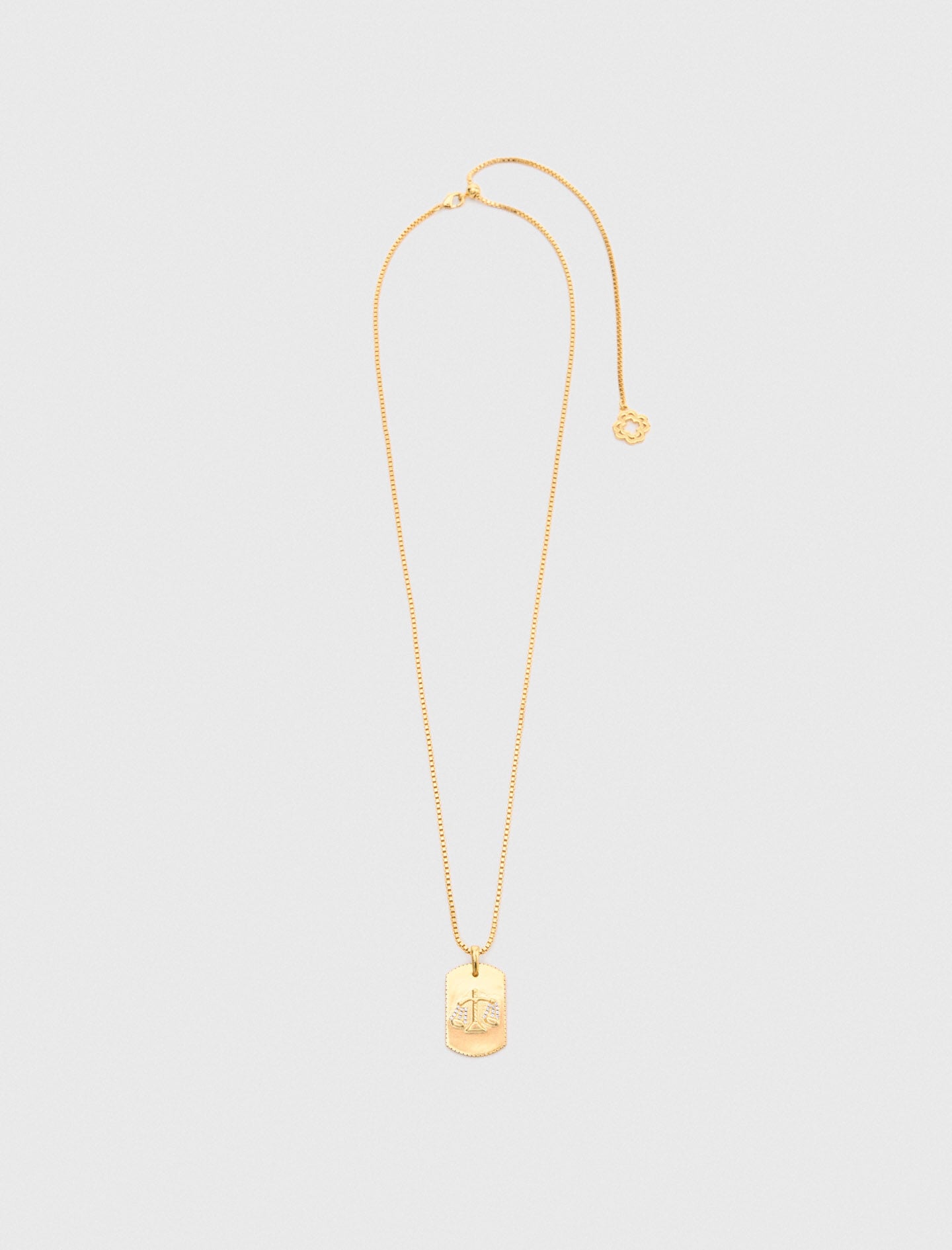 Maje Shop / Zodiac sign plaque necklace
