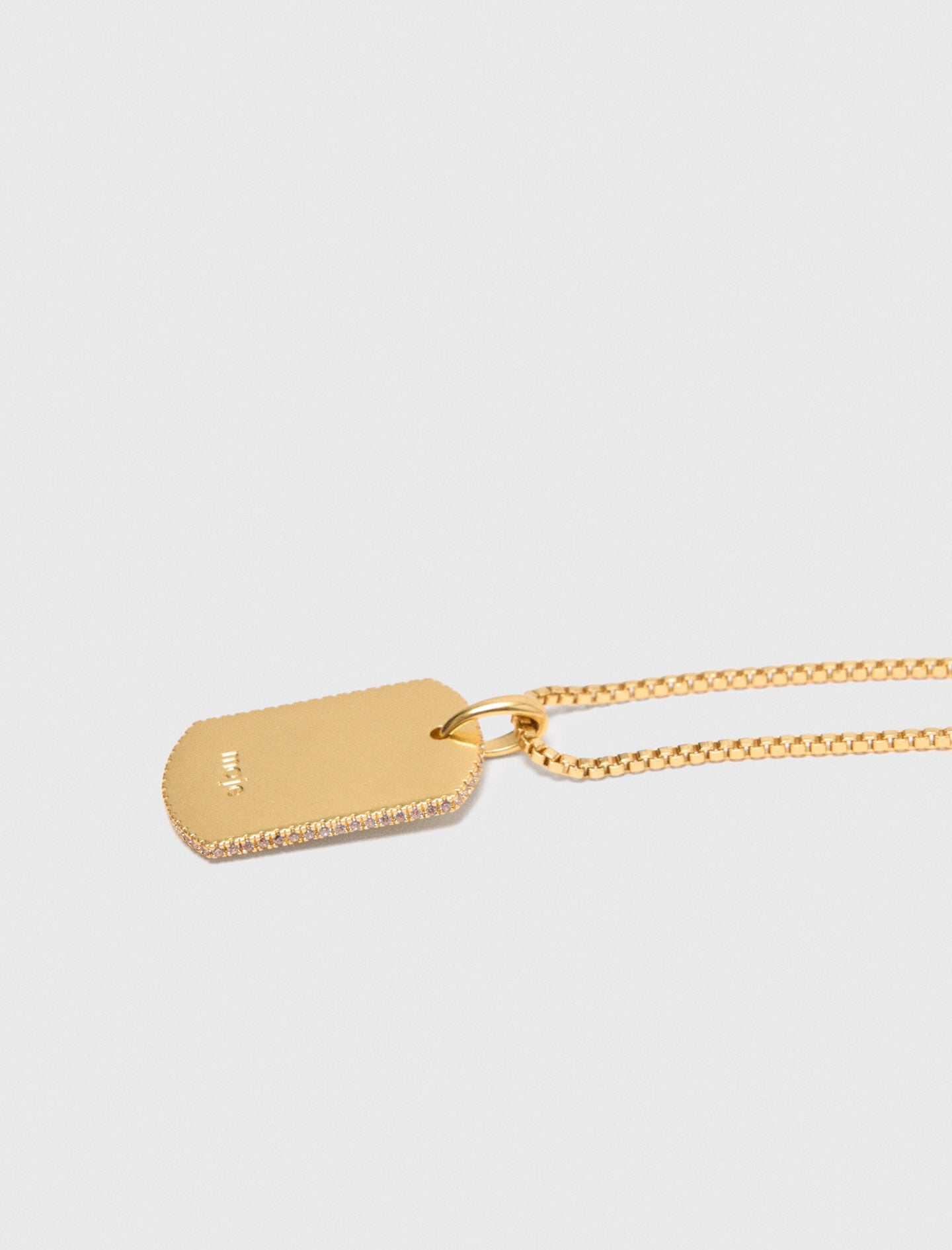 Maje Sale / Zodiac sign plaque necklace