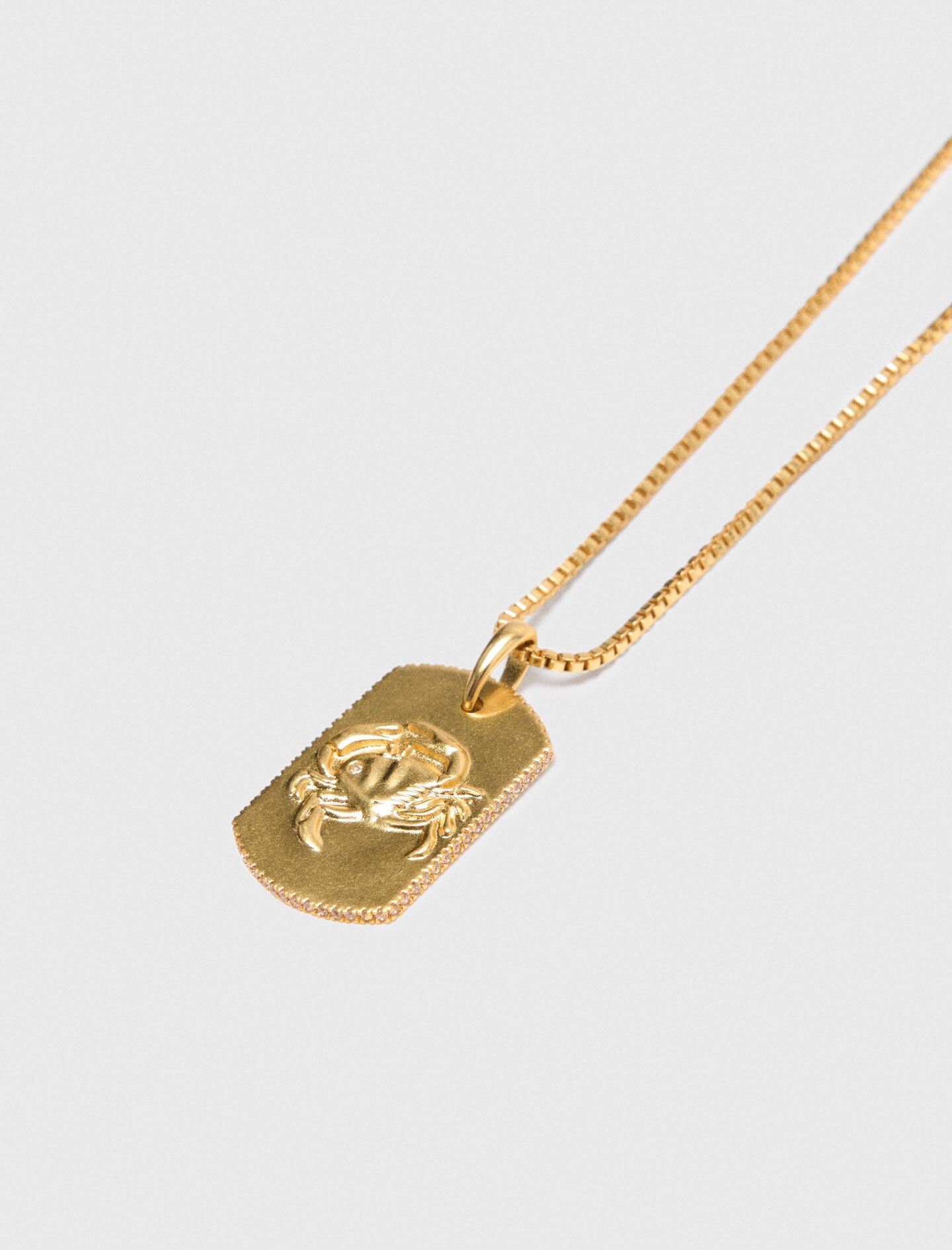 Maje Outlet / Zodiac sign plaque necklace