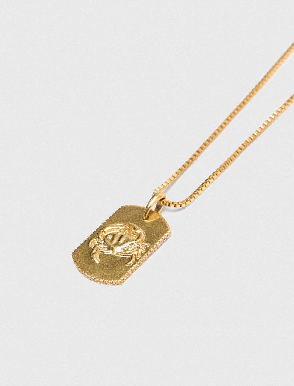 Maje Outlet / Zodiac sign plaque necklace