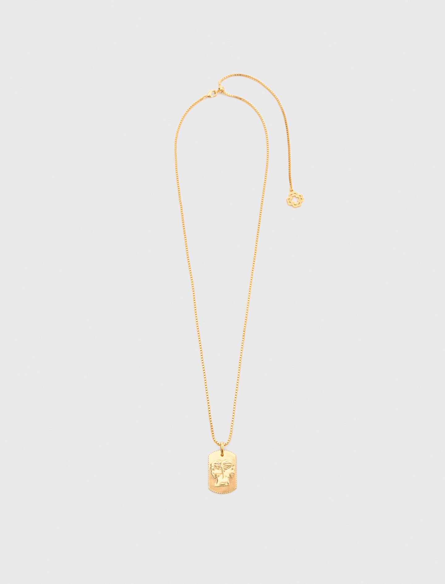 Maje Discount / Zodiac sign plaque necklace
