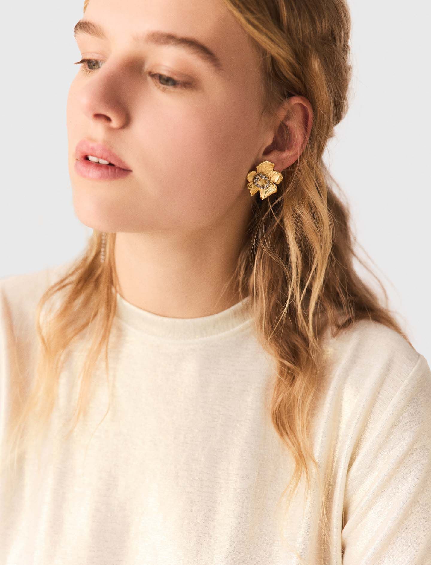Maje Discount / Flower earrings