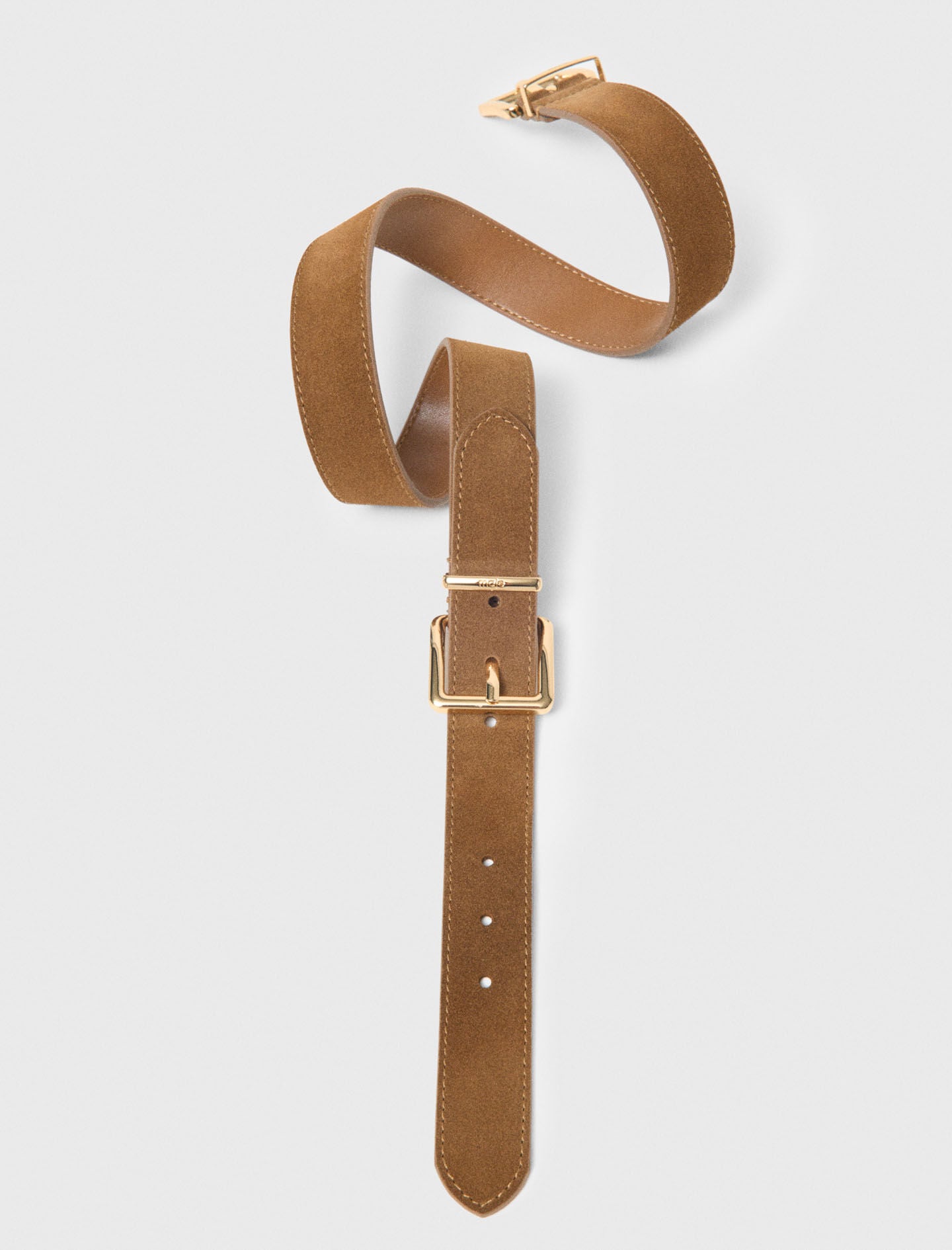 Maje Sale / Double buckle suede belt