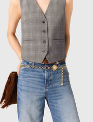 Maje On Sale / Chain belt with flowers