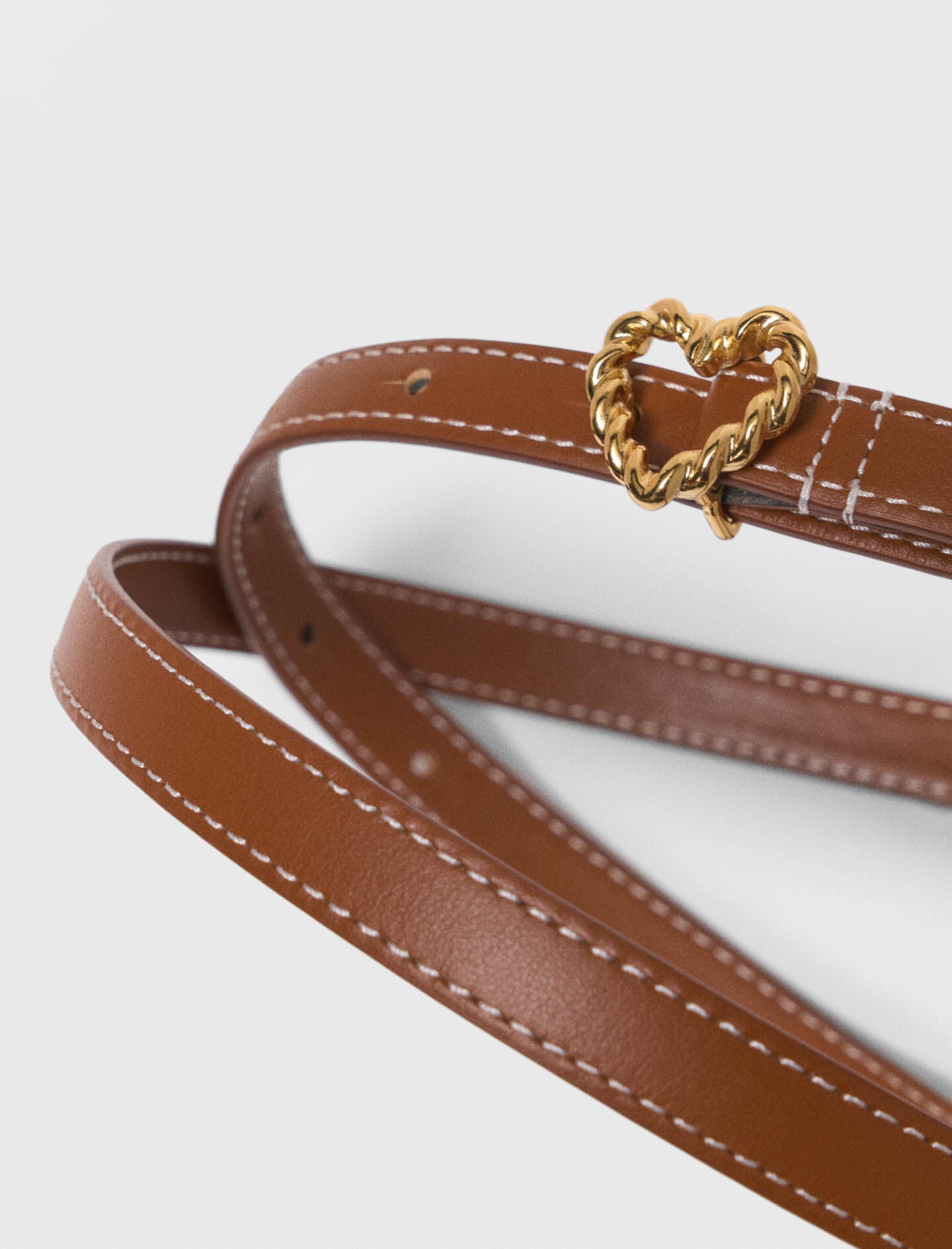 Maje Shop / Slim heart belt