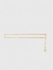 Maje Outlet / Clover logo chain belt