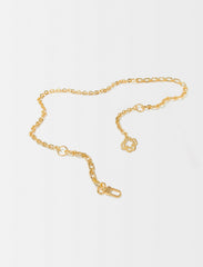 Maje Outlet / Clover logo chain belt