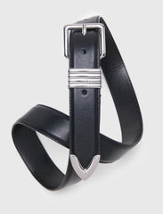 Maje New / Smooth leather belt