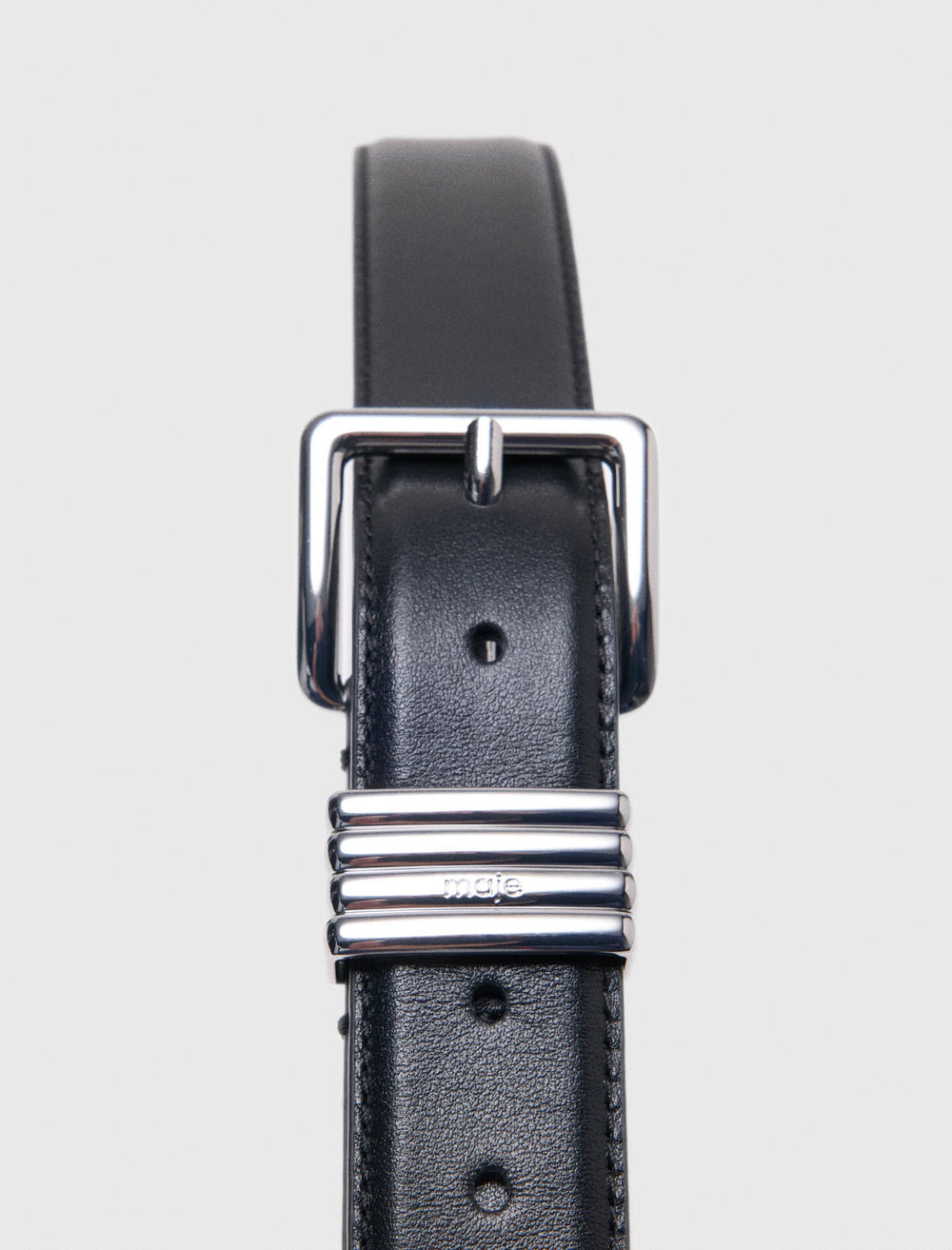 Maje New / Smooth leather belt