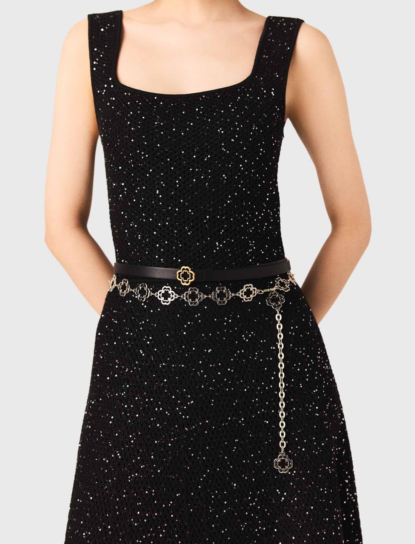 Maje Sale / Slim Clover belt