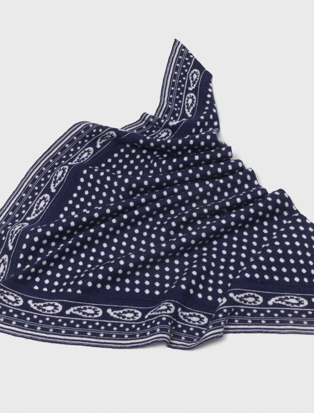 Maje Online / Reversible wool and cashmere scarf