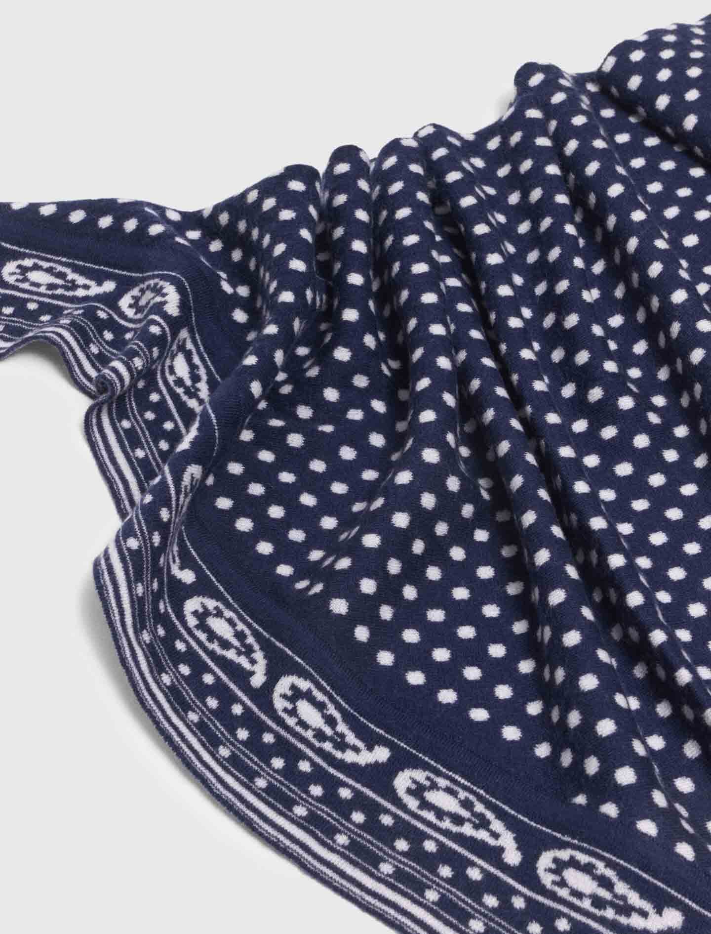 Maje Online / Reversible wool and cashmere scarf