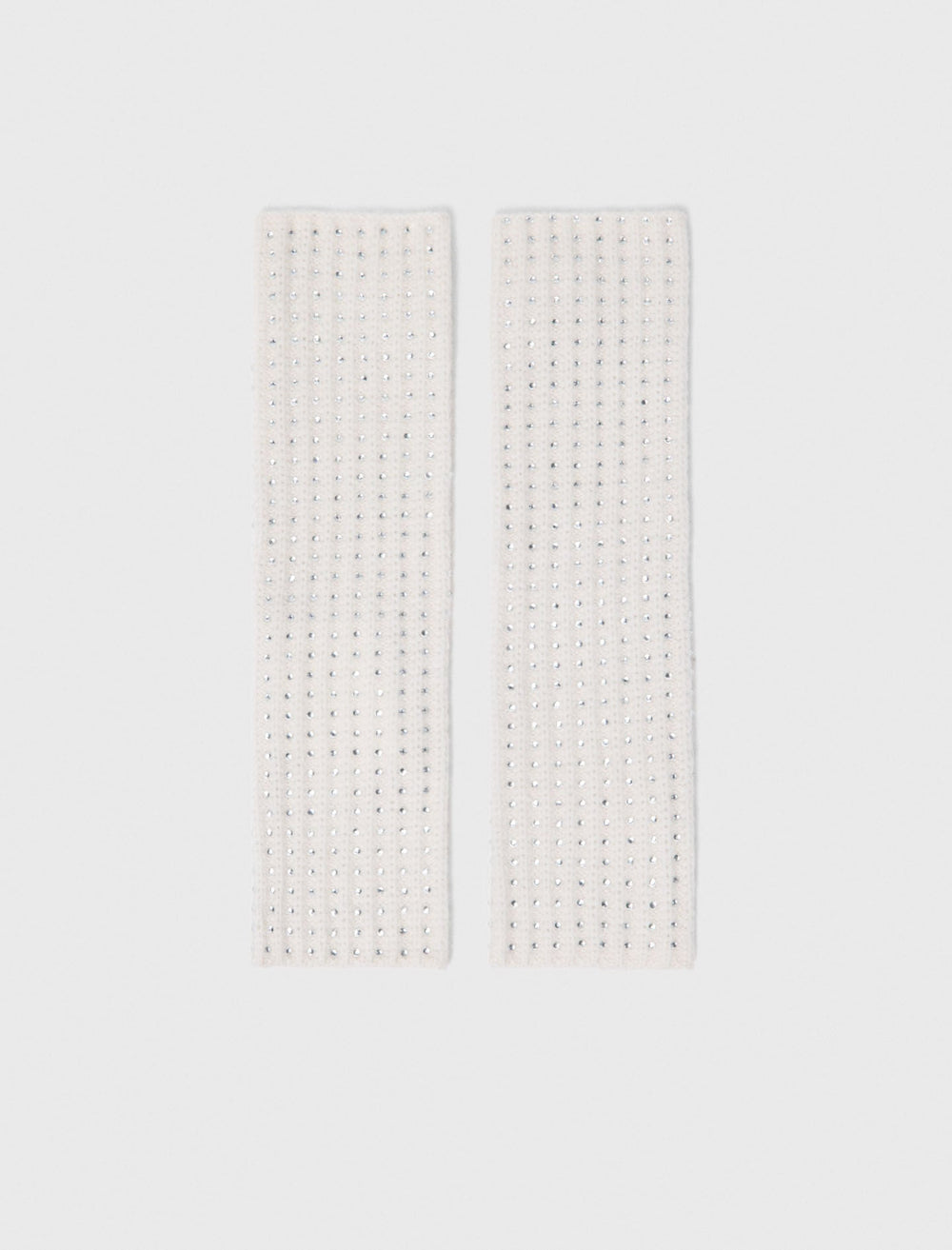 Maje Outlet / Wool and rhinestone mittens