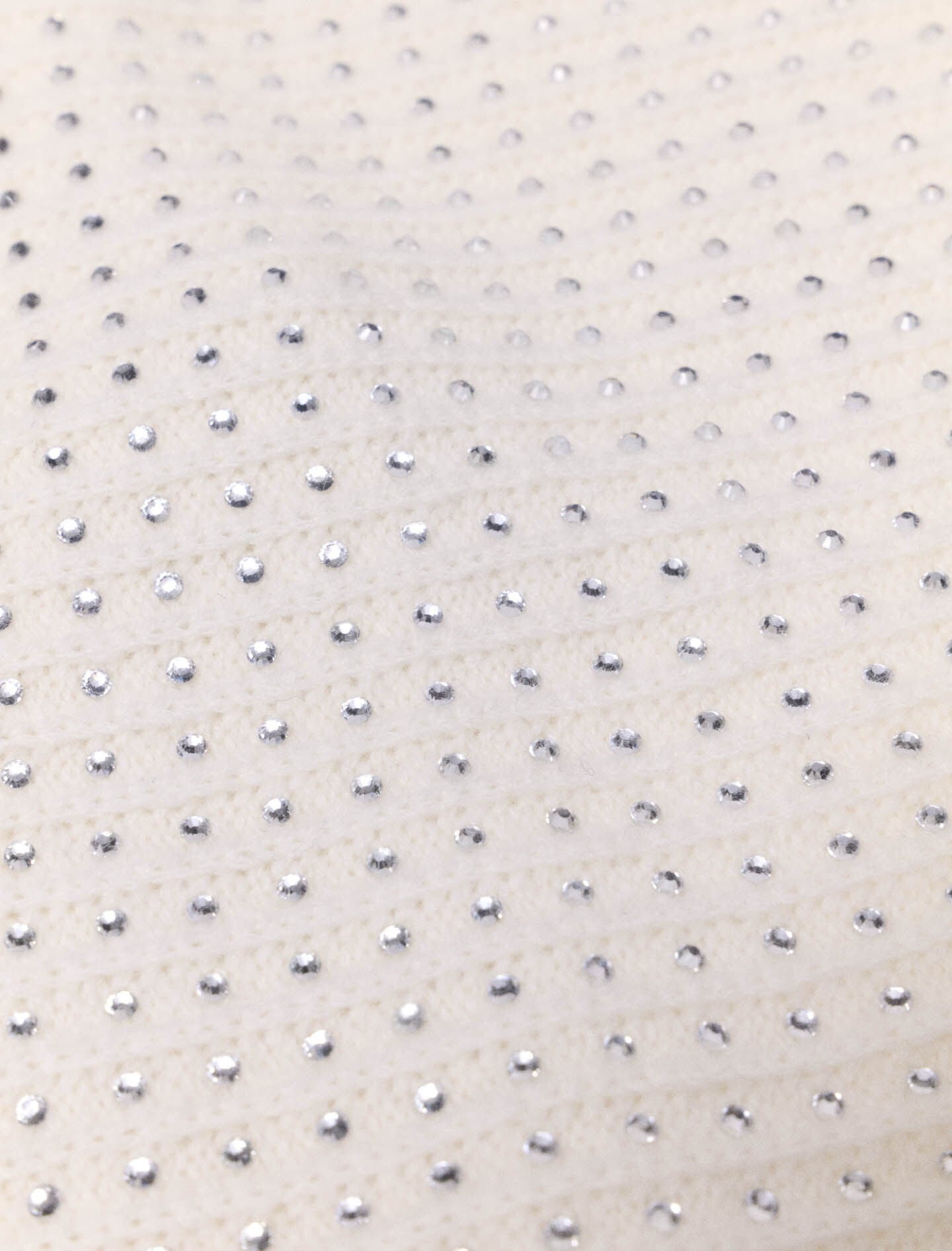 Maje New / Rhinestone wool triangle scarf