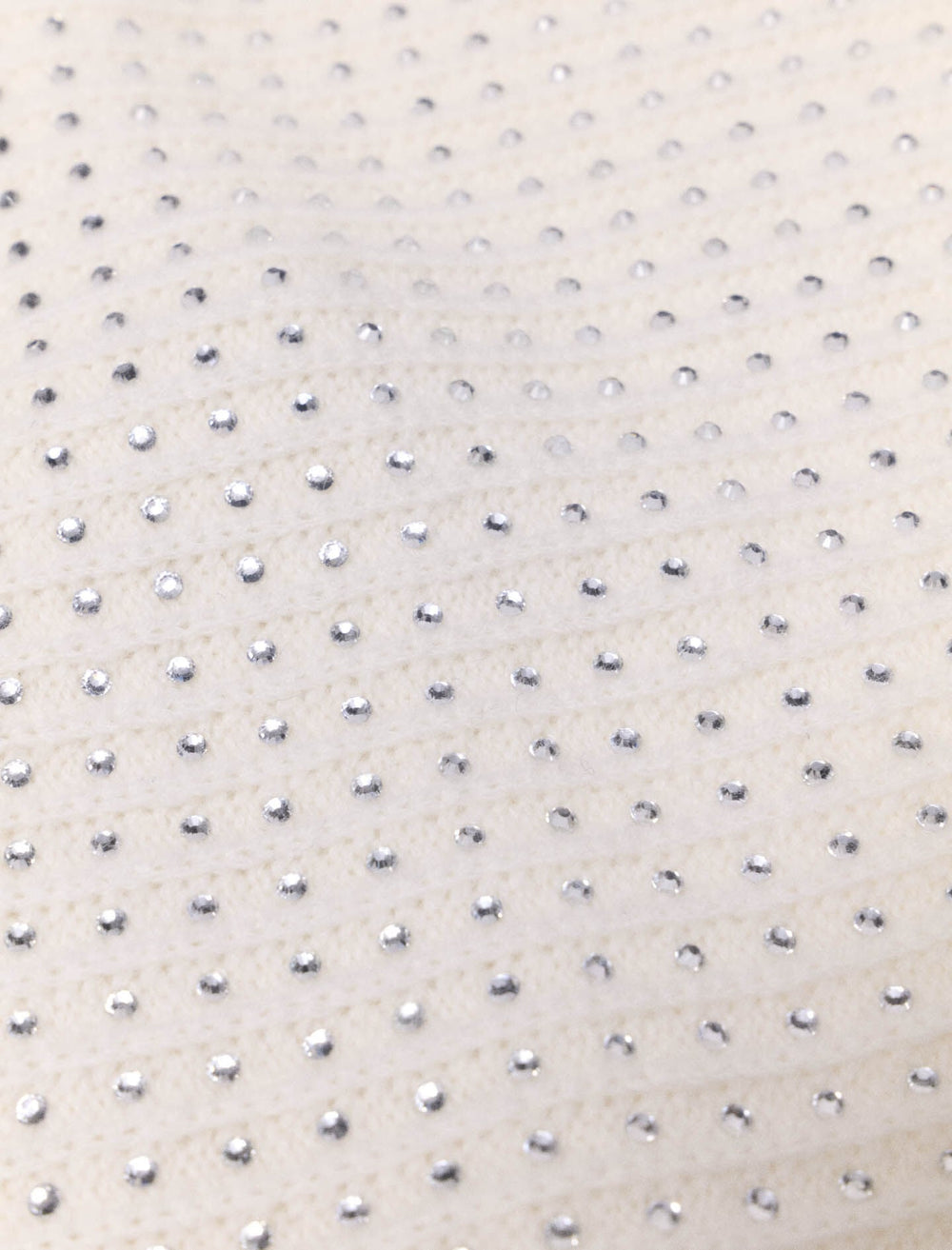 Maje New / Rhinestone wool triangle scarf