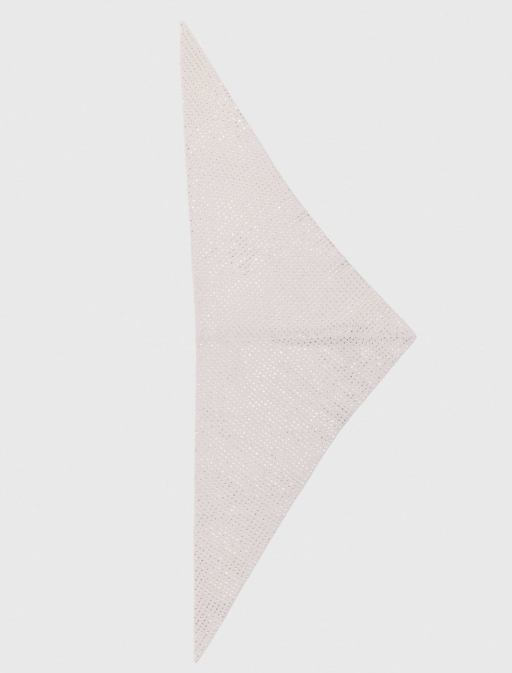 Maje New / Rhinestone wool triangle scarf