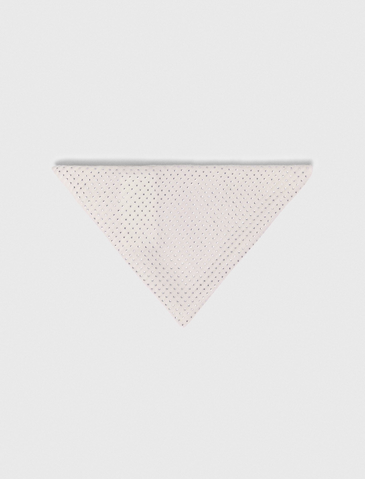 Maje New / Rhinestone wool triangle scarf