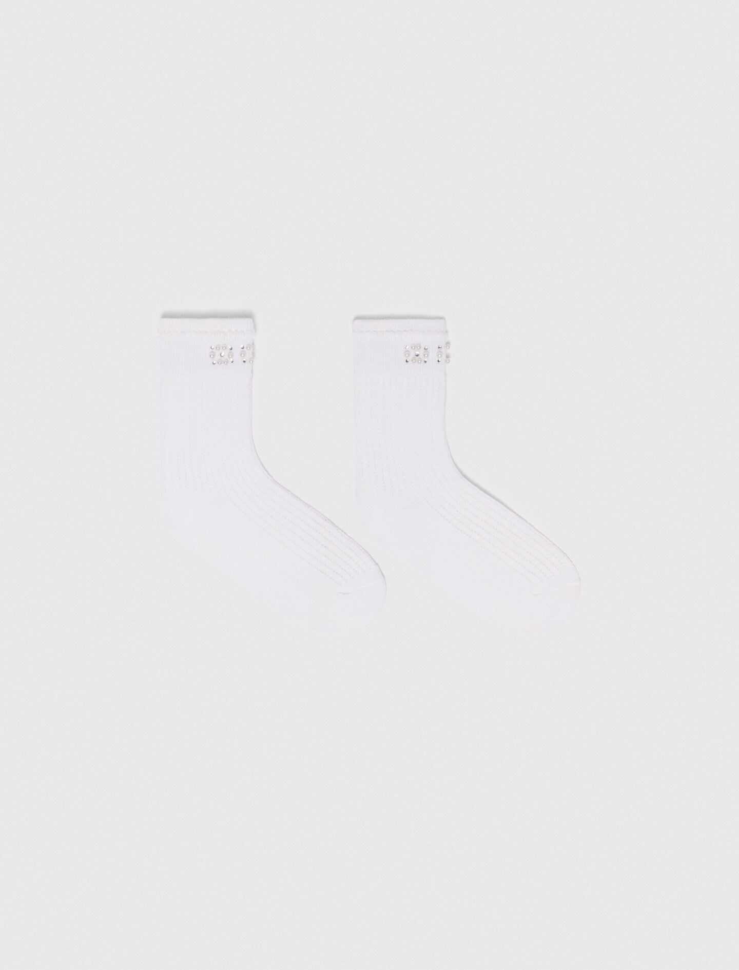 Maje Online / Pearl pointelle socks