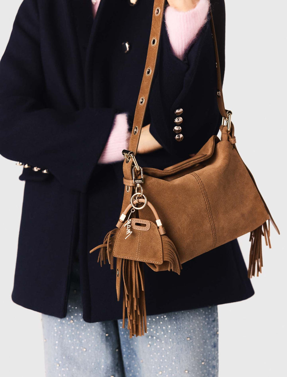 Maje On Sale / Miss M mini mirror bag charm