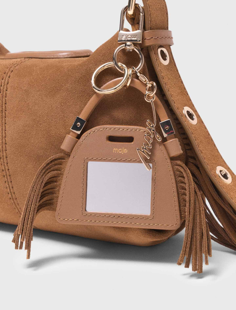 Maje On Sale / Miss M mini mirror bag charm