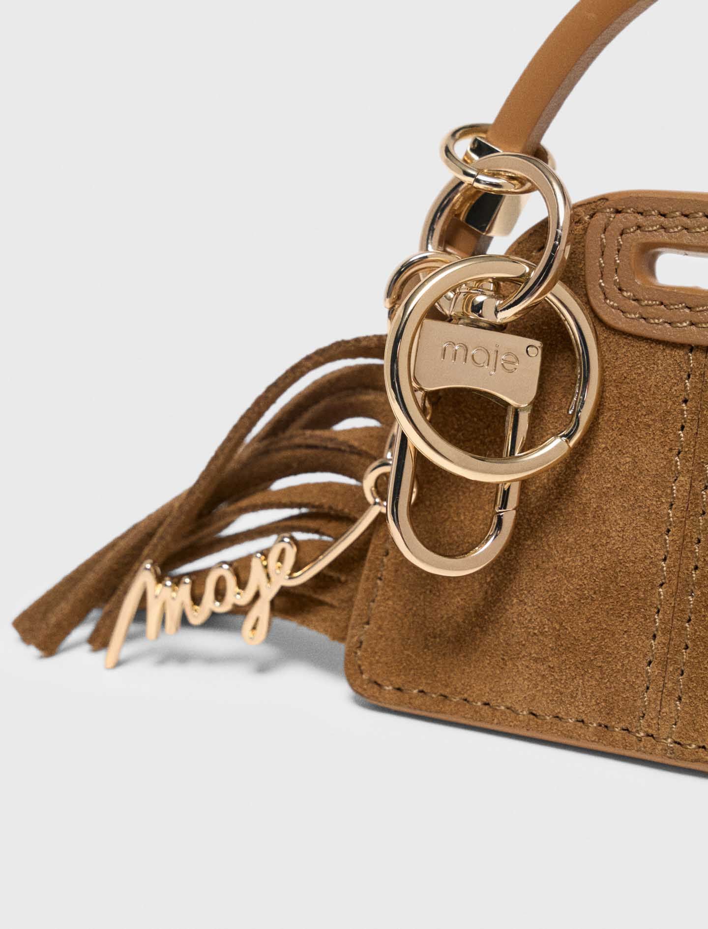 Maje On Sale / Miss M mini mirror bag charm